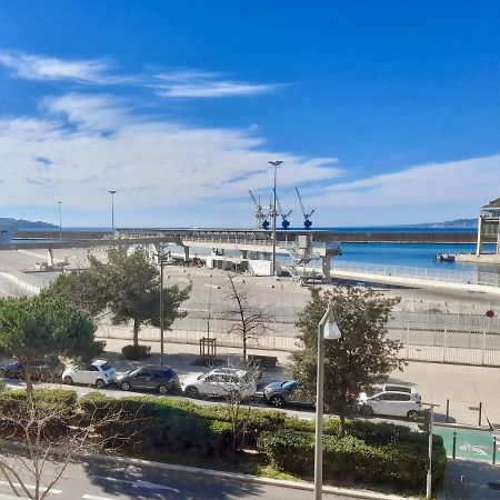 Spacieux et lumineux appartement vue mer Joliette Marseille Extérieur photo